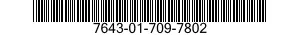 7643-01-709-7802 TOPOGRAPHIC GEOSPATIAL PRODUCTS 7643017097802 017097802