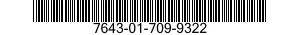 7643-01-709-9322 TOPOGRAPHIC GEOSPATIAL PRODUCTS 7643017099322 017099322