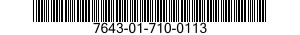 7643-01-710-0113 TOPOGRAPHIC GEOSPATIAL PRODUCTS 7643017100113 017100113