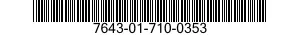 7643-01-710-0353 TOPOGRAPHIC GEOSPATIAL PRODUCTS 7643017100353 017100353
