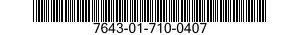 7643-01-710-0407 TOPOGRAPHIC GEOSPATIAL PRODUCTS 7643017100407 017100407