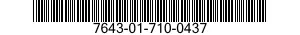 7643-01-710-0437 TOPOGRAPHIC GEOSPATIAL PRODUCTS 7643017100437 017100437
