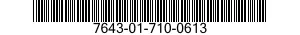 7643-01-710-0613 TOPOGRAPHIC GEOSPATIAL PRODUCTS 7643017100613 017100613