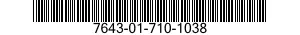 7643-01-710-1038 TOPOGRAPHIC GEOSPATIAL PRODUCTS 7643017101038 017101038