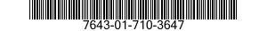 7643-01-710-3647 TOPOGRAPHIC GEOSPATIAL PRODUCTS 7643017103647 017103647