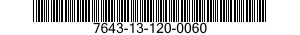 7643-13-120-0060 TOPOGRAPHIC GEOSPATIAL PRODUCTS 7643131200060 131200060
