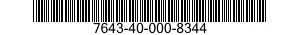 7643-40-000-8344 TOPOGRAPHIC GEOSPATIAL PRODUCTS 7643400008344 400008344
