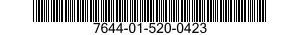 7644-01-520-0423 DIGITAL GEOSPATIAL PRODUCTS 7644015200423 015200423
