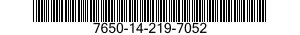 7650-14-219-7052  7650142197052 142197052