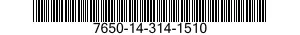 7650-14-314-1510  7650143141510 143141510