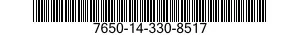 7650-14-330-8517  7650143308517 143308517
