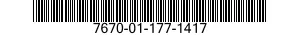 7670-01-177-1417  7670011771417 011771417