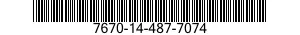 7670-14-487-7074 MICROPRINT EDITION 7670144877074 144877074