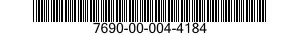 7690-00-004-4184  7690000044184 000044184