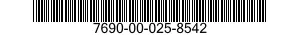 7690-00-025-8542  7690000258542 000258542