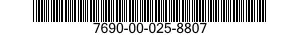 7690-00-025-8807  7690000258807 000258807