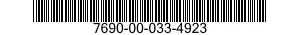 7690-00-033-4923  7690000334923 000334923