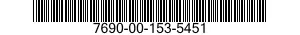 7690-00-153-5451  7690001535451 001535451