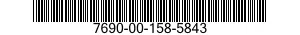 7690-00-158-5843 DECAL 7690001585843 001585843