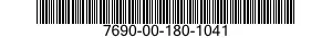 7690-00-180-1041  7690001801041 001801041