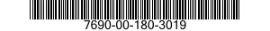 7690-00-180-3019  7690001803019 001803019