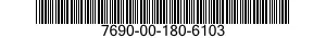 7690-00-180-6103 MARKER,IDENTIFICATION 7690001806103 001806103