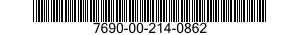 7690-00-214-0862  7690002140862 002140862