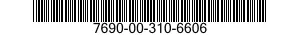 7690-00-310-6606 MARKER,IDENTIFICATION 7690003106606 003106606