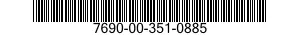 7690-00-351-0885  7690003510885 003510885