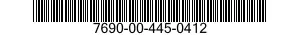 7690-00-445-0412  7690004450412 004450412
