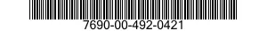7690-00-492-0421  7690004920421 004920421