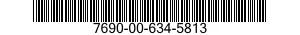 7690-00-634-5813  7690006345813 006345813