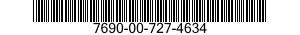 7690-00-727-4634 DECAL 7690007274634 007274634