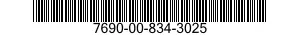 7690-00-834-3025  7690008343025 008343025