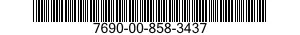 7690-00-858-3437 MARKER,IDENTIFICATION 7690008583437 008583437