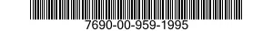 7690-00-959-1995  7690009591995 009591995