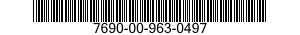 7690-00-963-0497  7690009630497 009630497