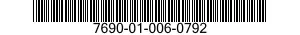 7690-01-006-0792 MARKER,IDENTIFICATION 7690010060792 010060792