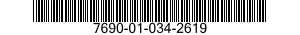 7690-01-034-2619  7690010342619 010342619