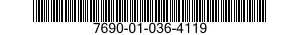 7690-01-036-4119 MARKER,IDENTIFICATION 7690010364119 010364119