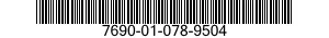 7690-01-078-9504 MARKER,IDENTIFICATION 7690010789504 010789504