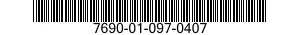7690-01-097-0407 LABEL 7690010970407 010970407