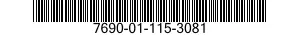 7690-01-115-3081 MARKER,IDENTIFICATION 7690011153081 011153081