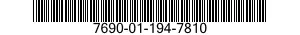 7690-01-194-7810  7690011947810 011947810