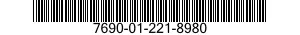 7690-01-221-8980 LABEL 7690012218980 012218980