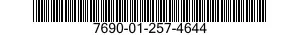 7690-01-257-4644 LABEL 7690012574644 012574644