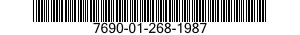 7690-01-268-1987 MARKER,IDENTIFICATION 7690012681987 012681987