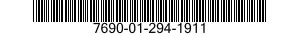 7690-01-294-1911 LABEL 7690012941911 012941911