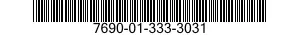 7690-01-333-3031 LABEL 7690013333031 013333031