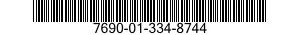 7690-01-334-8744 LABEL 7690013348744 013348744